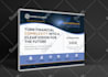 design eye catching trade show booth backdrop or pop up banner
