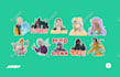 design awesome animals, human emoticon, stickers, mascot