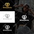 design luxury initial letters monogram apparel fashion urban clothing brand logo