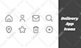 design unique custom icon set for web and app