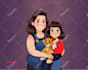 paint your cartoon portrait in disney style