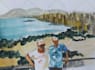 do watercolor or hand drawing illustration for you
