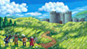 make a cool pixel background or scene