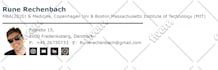 design professional business card and email signature