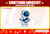 create a professional mascot, animal, cartoon character logo
