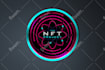design metaverse token cryptocurrency coin nft blockchain bitcoin logo