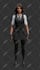 create rigged 3d character model for high end animation