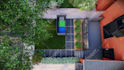 design backyard front yard garden pool patio deck terrace 3d landscape rendering