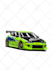 draw your car into a japanese comic style car vector