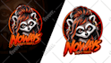 design a unique cartoon mascot logo