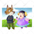 transform you into an animal crossing villager