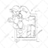 draw your character design, illustration and concept art
