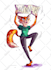 make cute and funny characters illustrations