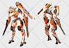 draw your mecha robot fanart or original in digital artwork