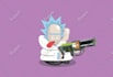design clean cartoon nft art with traits