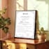 design premium professional certificate and award template