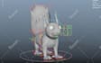 rig 3d quadruped character for maya, unity, unreal