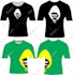 create custom cartoon t shirt and hoodie artwork