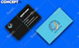 professional and modern business card design