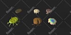 create a stylized 3d game assets and weapons