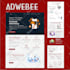 create a one page digital website agency in 12hours