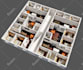 create 3d floorplan renderings or convert 2d floorplan to 3d