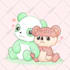 draw cute animal chibi art and illustration