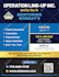 design of your urgent flyer or poster within 24 hours