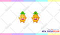 custom cute sub badges or emotes for twitch or kick streamers subscriber badges