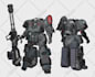 draw your mecha robot fanart or original in digital artwork