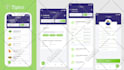 design figma website, landing page, saas website,  mobile app ui ux design
