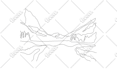 draw elegant one line architectural vector art for you