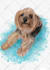hand draw realistic pet portrait