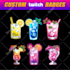 make amazing custom twitch, kick sub badges and emotes