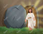 illustrate cute christian children book pages