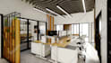 design and 3d render your office space interior