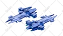 create low poly 3d models for games, web, or animation