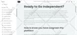 upload articles or content on wordpress, wix, squarespace websites as a VA