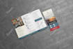 design a premium bifold or trifold brochure that converts
