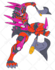 do custom digital 2d anime mecha art illustration
