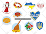 create custom vector sticker designs, personal set for you