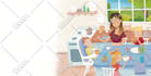 draw awesome children illustration for you kids story book, amazon kdp, game