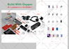 make a modern, functional, and fully responsive  website with oxygen builder