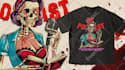 design custom graphic t shirts, clothing, and merch  for brand in 24 hours