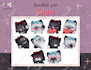 create cute twitch emotes in bulk for you