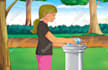 do children story book illustration