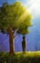 draw a natural landscape and background illustration