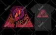 create psychedelic, stoner, rock, metal for your band logo