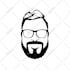 do awesome vintage logo with handdrawn illustration style