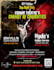 do halloween flyer design for horror party and event